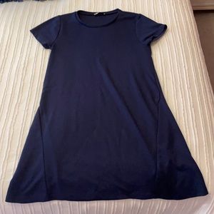 Zara Navy t-shirt dress. Size medium. Great condition